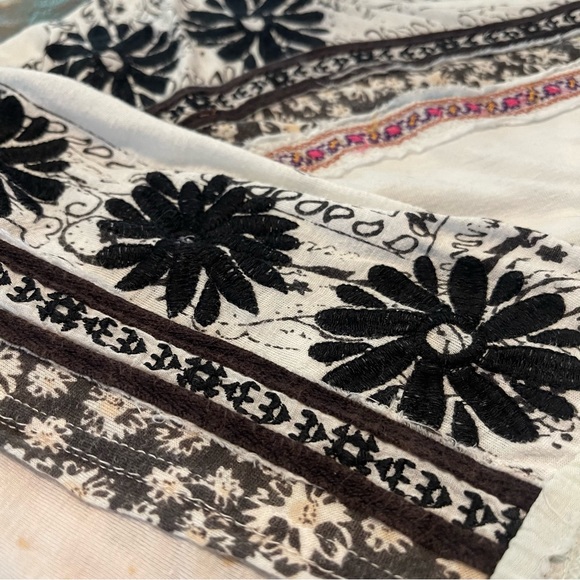 FREE PEOPLE Tripoli Oversized Printed Blouse Size XS - Picture 7 of 10